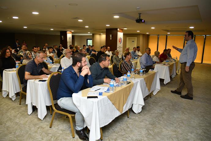 Avrupa İşletmeler Ağı Karadeniz Projesi kapsamında Üretim Planlama ve Lojistik Yönetimi Eğitimi düzenlendi