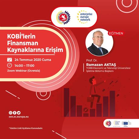 KOBİ’lerin Finansman Kaynaklarına Erişimi Webinarı